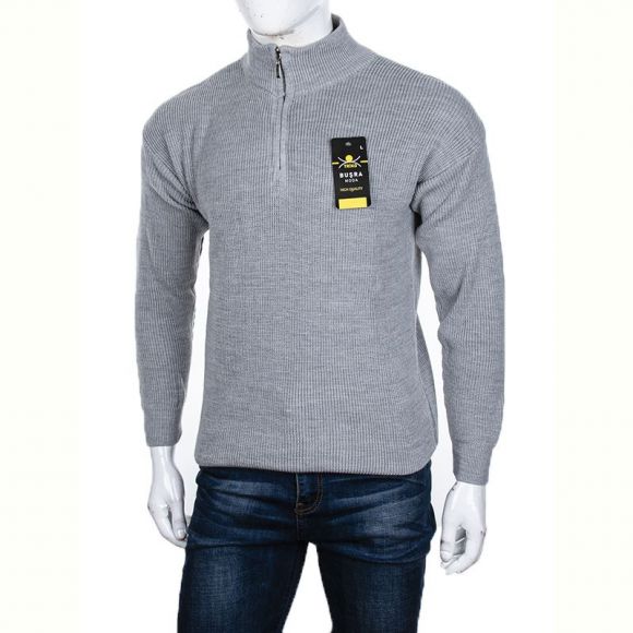 Свитер Abdo Змійка grey