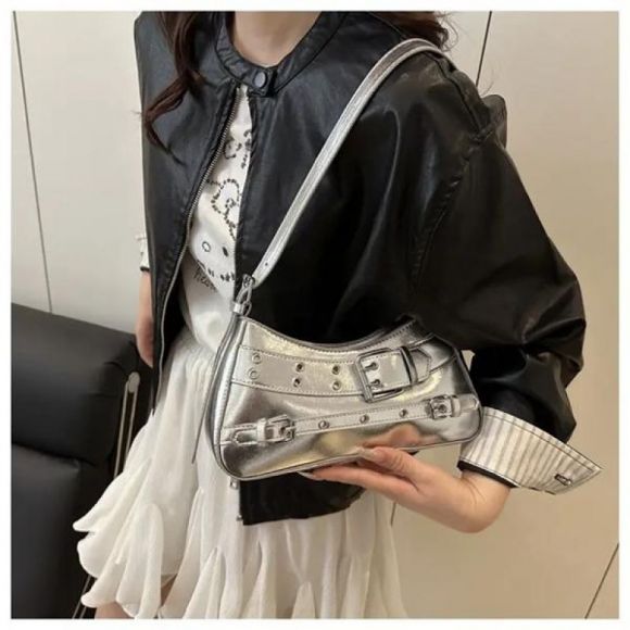 Сумка Fashion Bag D9859-2 silver