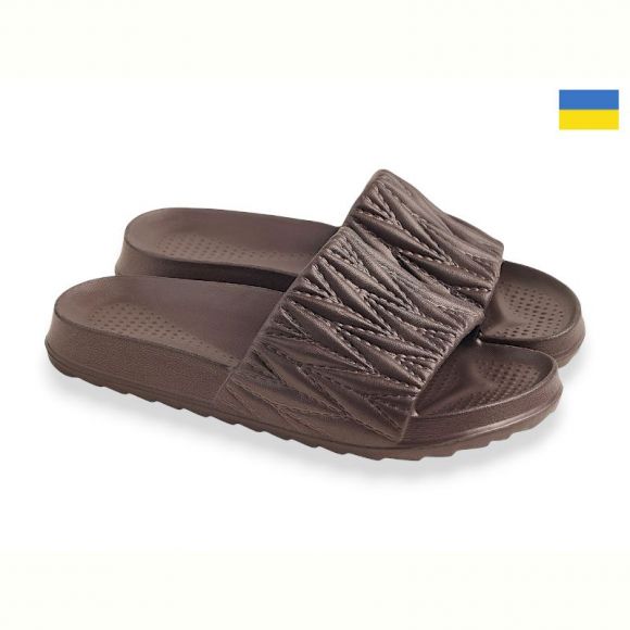 Шлепанцы Gipanis ДС81 шоколад