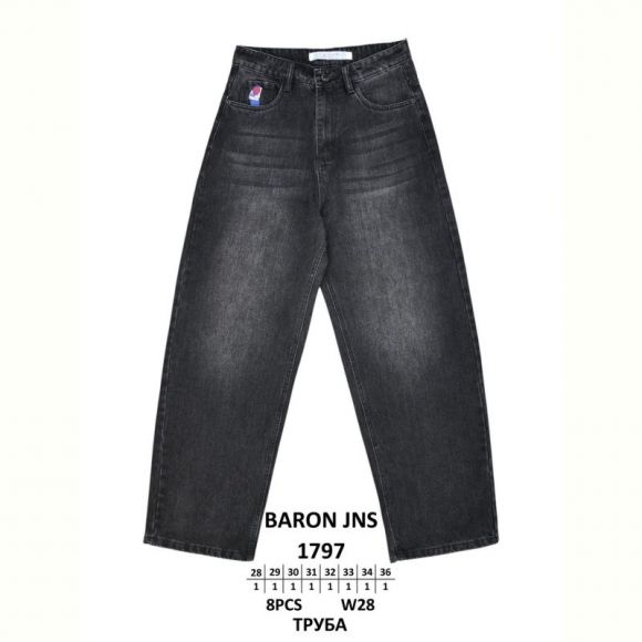 Джинсы God Baron 1797 black