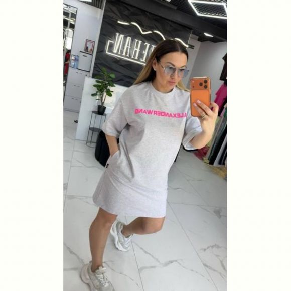 Платье LOVEKAN 1543 grey