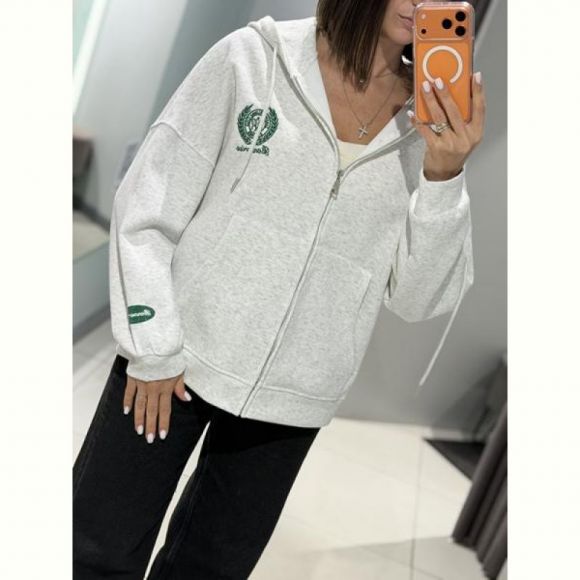 Кофта спорт Comod 975 l.grey