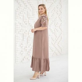 Платье Romeo life RL1012 beige