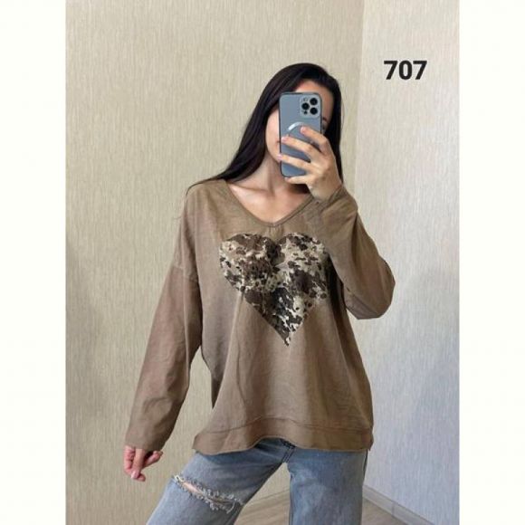 Свитер FSN 707 l.brown Свитер FSN 707 l.brown