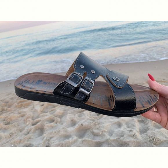 Шлепанцы Malibu MKD25 black Шлепанцы Malibu MKD25 black