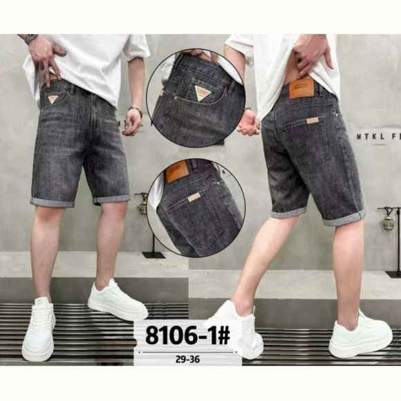 Шорты Baron Jeans 8106-1 d.grey