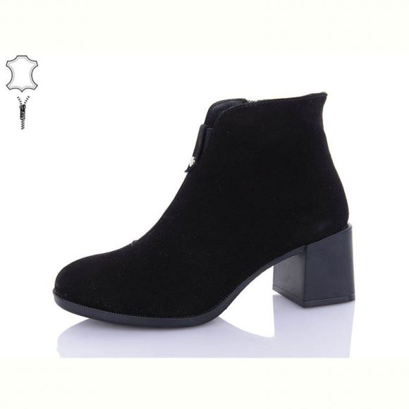 Ботинки QQ Панда 641-1 зм-black Ботинки QQ Панда 641-1 зм-black