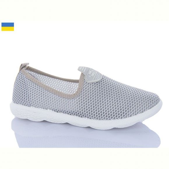 Кроссовки Crystal S18 сітка т.сірий біл-п. Кроссовки Crystal S18 сітка т.сірий біл-п.
