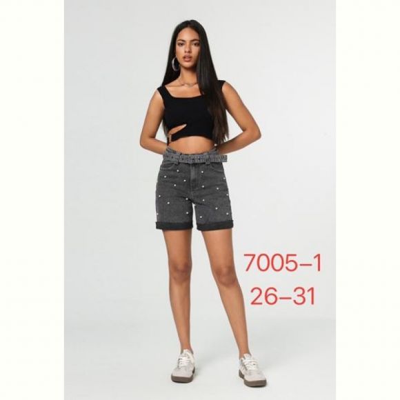 Шорты NewJeans 7005-1 grey