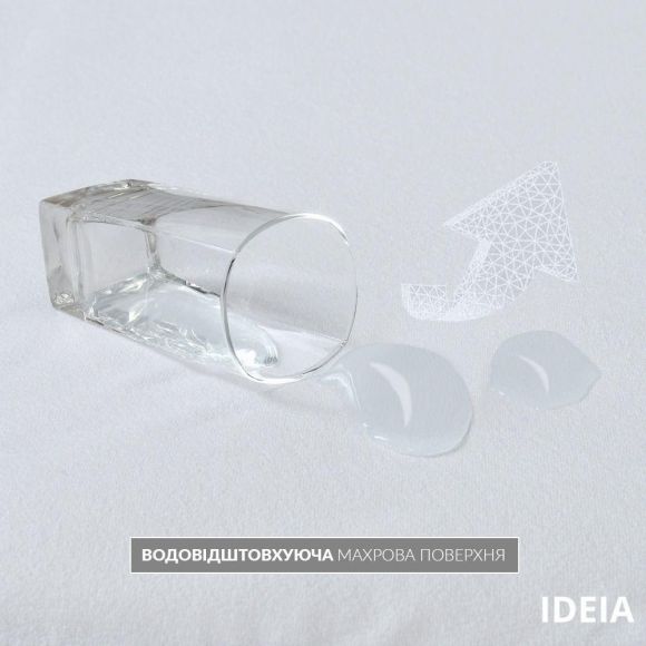 Наматрасник защитный непромокаемый 180х200х23 см IDEIA натяжной борт по периметру, Аква Стоп, хлопок, белый Наматрасник защитный непромокаемый 180х200х23 см IDEIA натяжной борт по периметру, Аква Стоп, хлопок, белый
