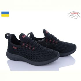 Кроссовки Paolla 5020 чорний-червоний