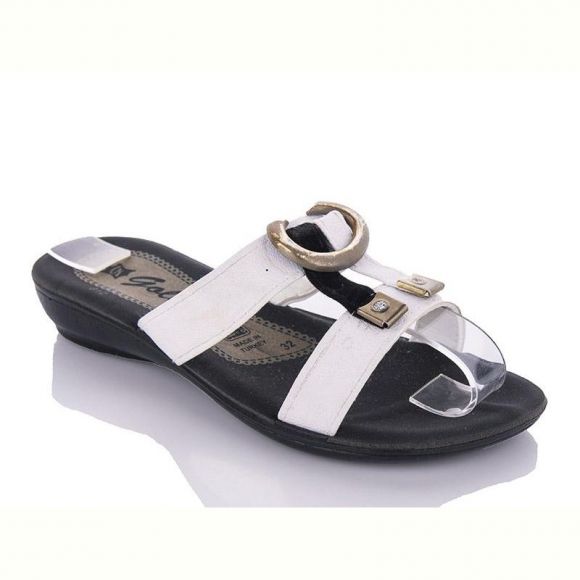 Шлепанцы Malibu Agolden white Шлепанцы Malibu Agolden white
