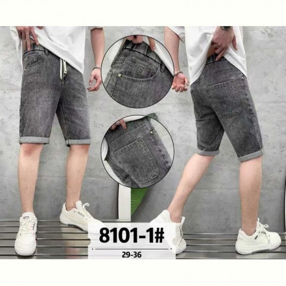 Шорты Baron Jeans 8101-1 d.grey Шорты Baron Jeans 8101-1 d.grey