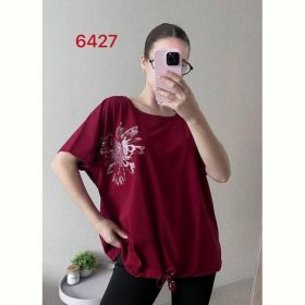 Футболка FSN 6427 wine