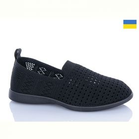 Слипоны DeMur 6727  чорний