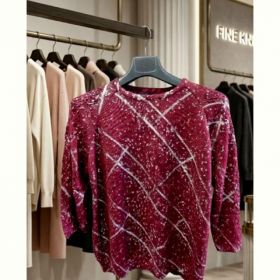 Свитер Julia JL1049 wine