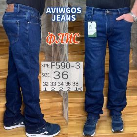 Джинсы God Baron F590-3 blue