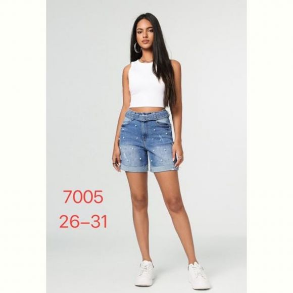 Шорты NewJeans 7005 l.blue Шорты NewJeans 7005 l.blue