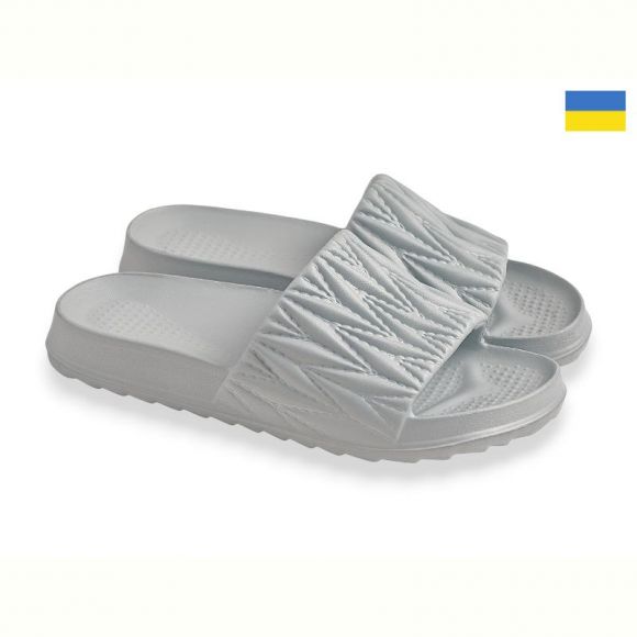 Шлепанцы Gipanis ДС81 сірий-блакитний
