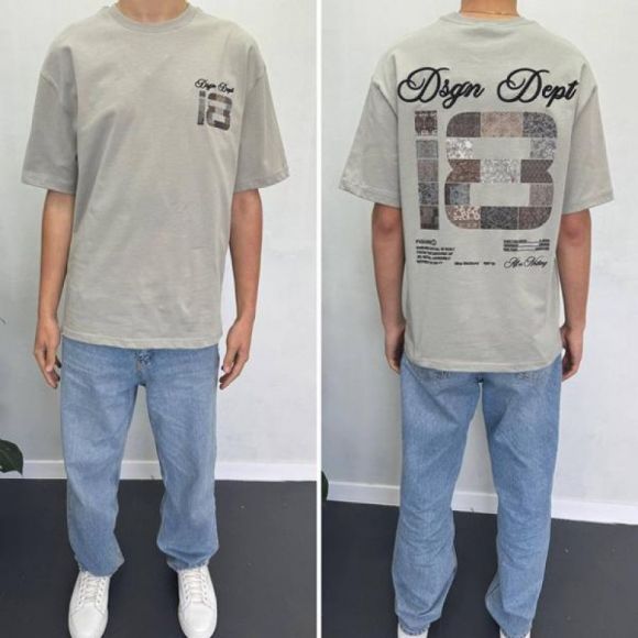 Футболка i8denim 90583 grey