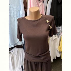 Футболка New Season F003 brown