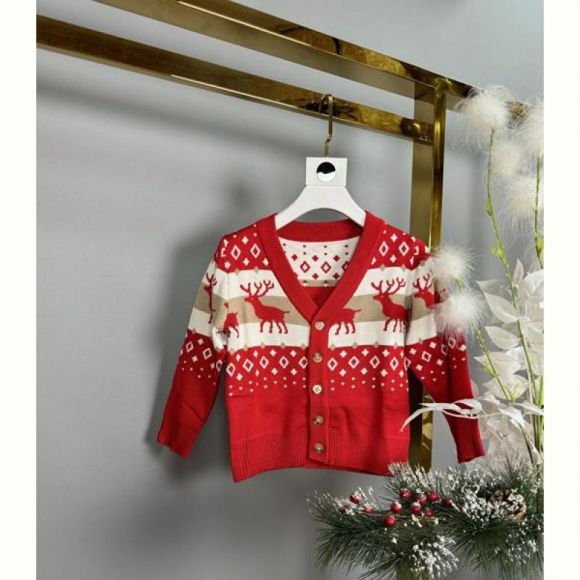 Кофта Delfinka 3123 red Кофта Delfinka 3123 red