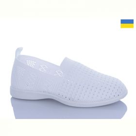 Слипоны DeMur 6727  білий