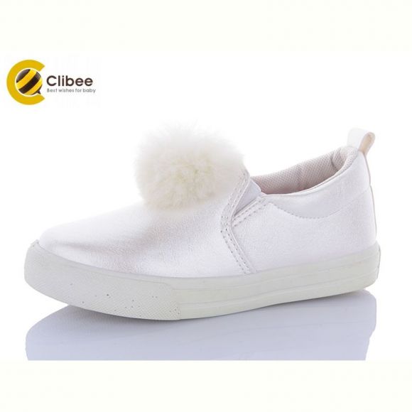 Слипоны Clibee-Apawwa X7069 white