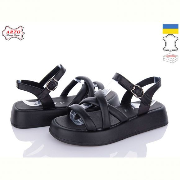 Босоножки Arto 0160 чор-к