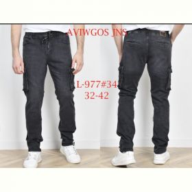 Джинсы God Baron L-977 black
