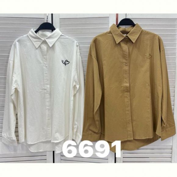 Рубашка DIVO 6691 brown