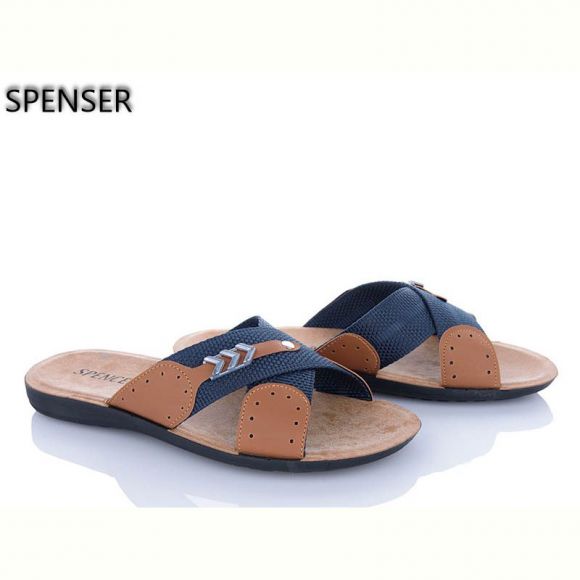 Шлепанцы Spencer 3666 синій