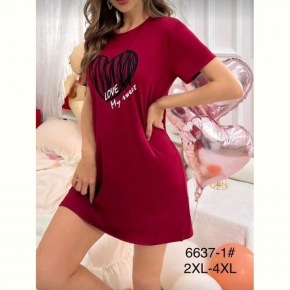 Ночнушка Anion 6637-1 red Ночнушка Anion 6637-1 red