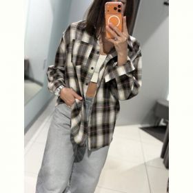 Рубашка Comod 225 grey-brown Рубашка Comod 225 grey-brown