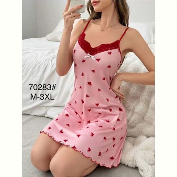 Ночнушка Brilliant 70283 pink