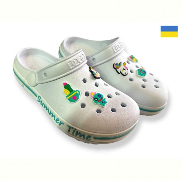 Кроксы Dago 328 білий Кроксы Dago 328 білий