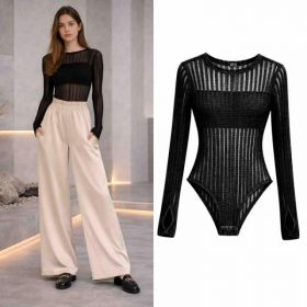 Боди Karolina KR614 black Боди Karolina KR614 black