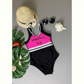 Купальник DFK 1823 black-pink