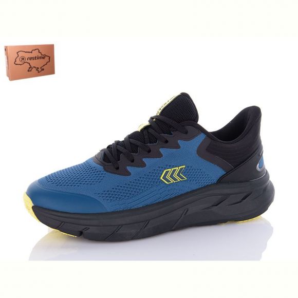 Кроссовки Restime EML24028 navy-yellow Кроссовки Restime EML24028 navy-yellow