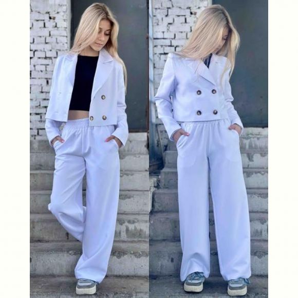 Костюм Karolina KR204 white Костюм Karolina KR204 white