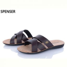 Шлепанцы Spencer 3310 коричневий