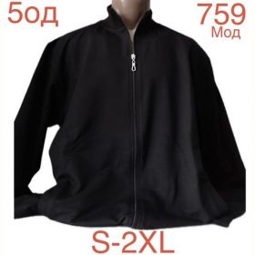 Кофта спорт Надийка ND983-759 black Кофта спорт Надийка ND983-759 black