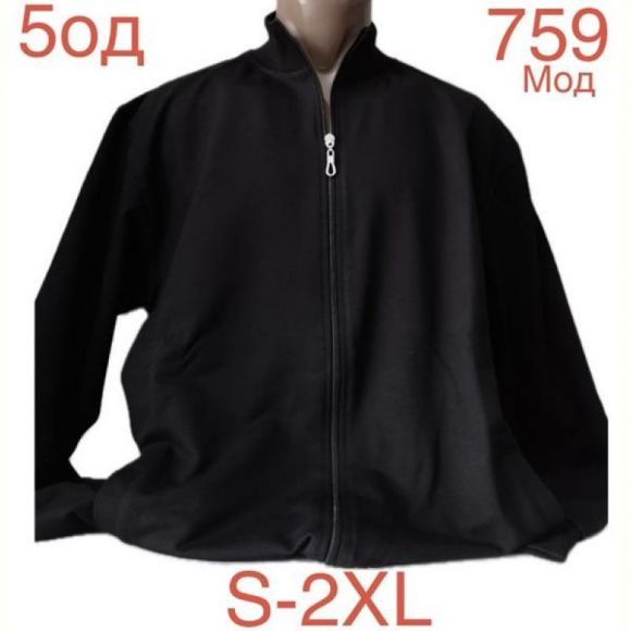 Кофта спорт Надийка ND983-759 black Кофта спорт Надийка ND983-759 black