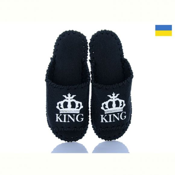 Тапочки Vends 344M чорний