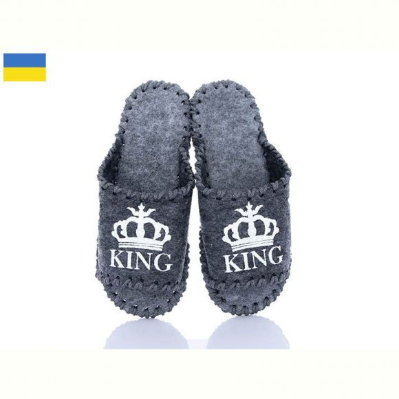 Тапочки Vends 344M сірий