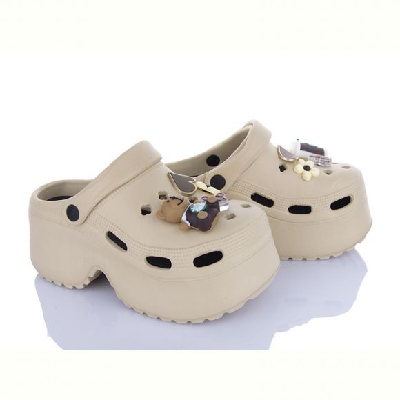 Кроксы Lion-Lu 8895 beige