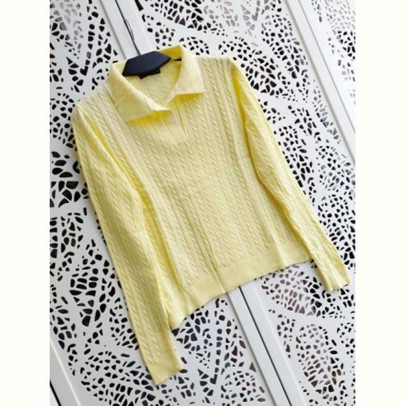 Кофта Lora LR1057 yellow
