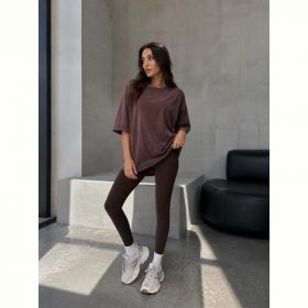 Футболка New Season FV043 brown