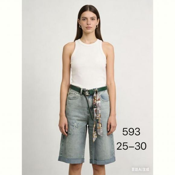 Шорты NewJeans 593 l.blue