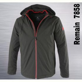 Куртка AZT 7858 khaki-red